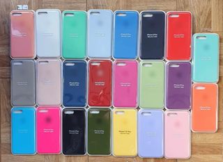 Funda de iPhone 8 Plus, 7 Plus de silicona