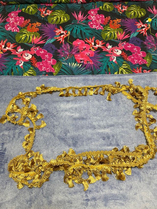 Pasamanería dorada del Corte Inglés