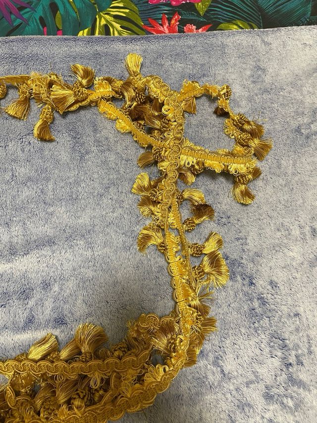 Pasamanería dorada del Corte Inglés