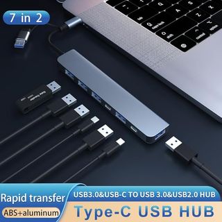 Hub USB C 7 en 1 Docking Station