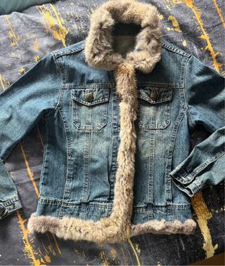 Chaqueta Vaquera con vuelta de piel