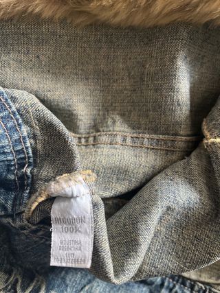Chaqueta Vaquera con vuelta de piel