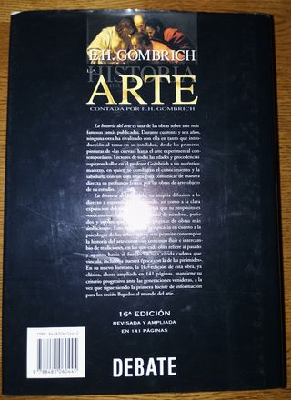 La historia del arte contada por E.H. Gombrich.
