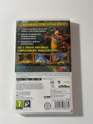 Crash Bandicoot N. Sane Trilogy Nintendo Switch