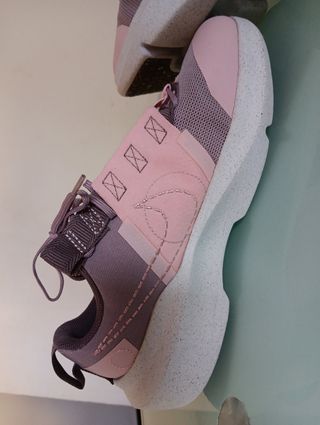 Tenis Nike Mujer Talla 39 Gris/Rosa