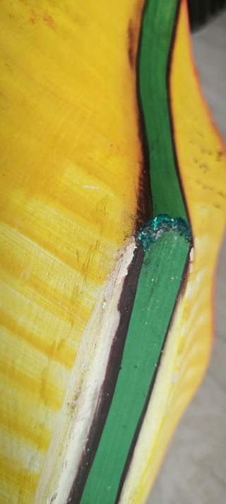 Ciotola Decorativa Foglia Giallo/Verde