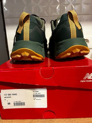 Zapatillas New Balance Hierro Trail Running Verde/