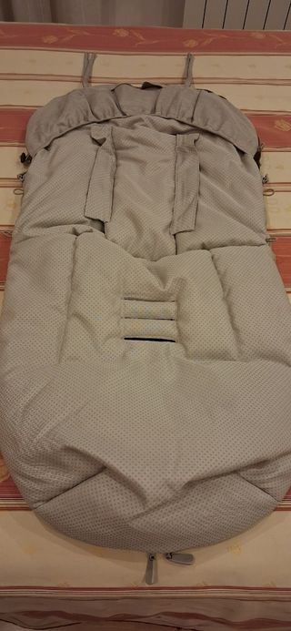 Saco invierno Jane marrón y beig