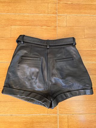 Shorts de cuero MAJE Talla 36