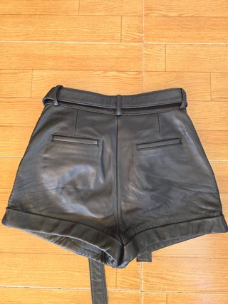 Shorts de cuero MAJE Talla 36