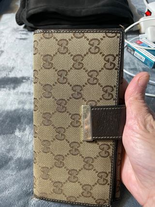 cartera Gucci Beige