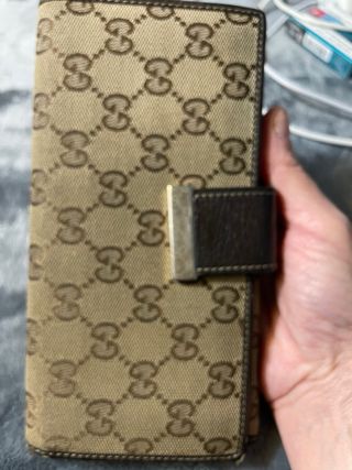 cartera Gucci Beige
