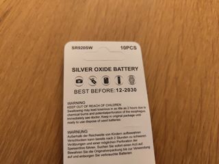 Pilas Botón avmzvo SR920SW / 371 / 370 (10uds)