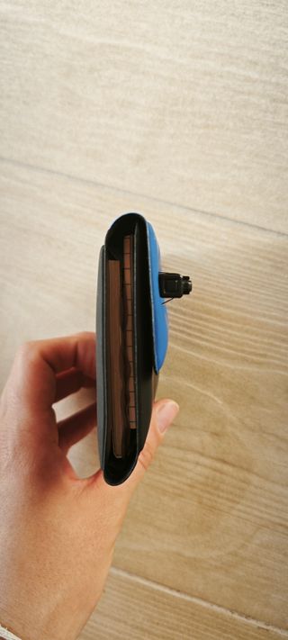 Organizer Tascabile Rubrica Blu e Nera Vintage