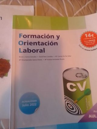 Libro de 1º de Grado Medio y Grado Superior