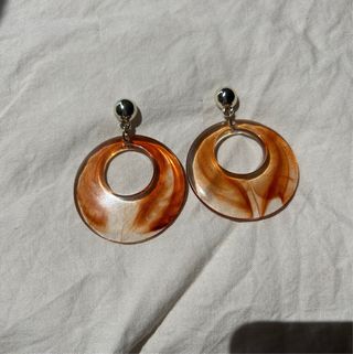 Pendientes vintage redondos