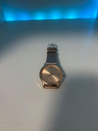 Reloj Elegante Dorado Rose Gold Minimalista Unisex