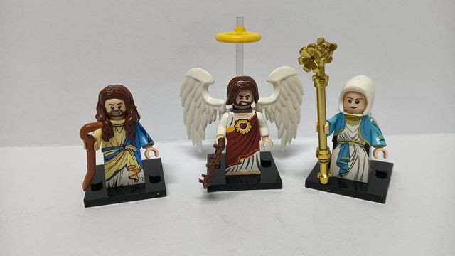 Pack María, José y Jesús compatibles lego