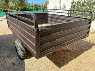 Remolque para rotovator / mula / quad