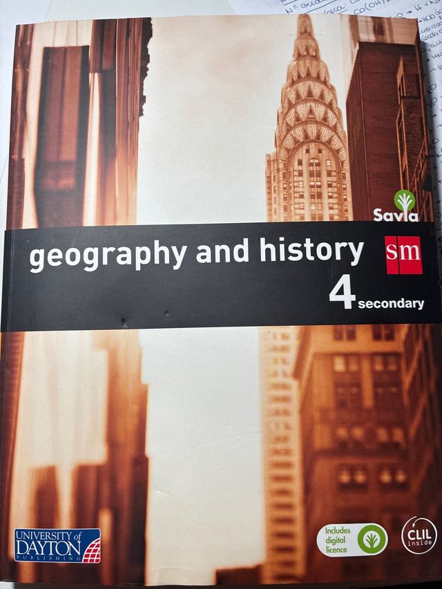 Geography and history. 4 ESO. Savia