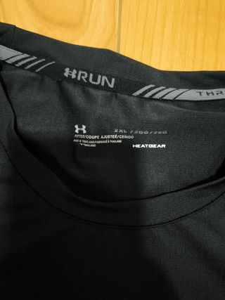 Conjunto Under Armour Negro camiseta pantalón