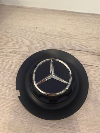 Tapacubos Mercedes Benz Estrella Plateada