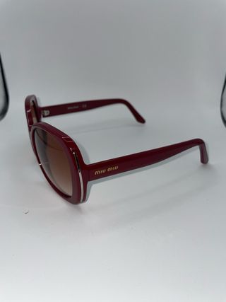 Occhiali da sole Miu Miu Rossi