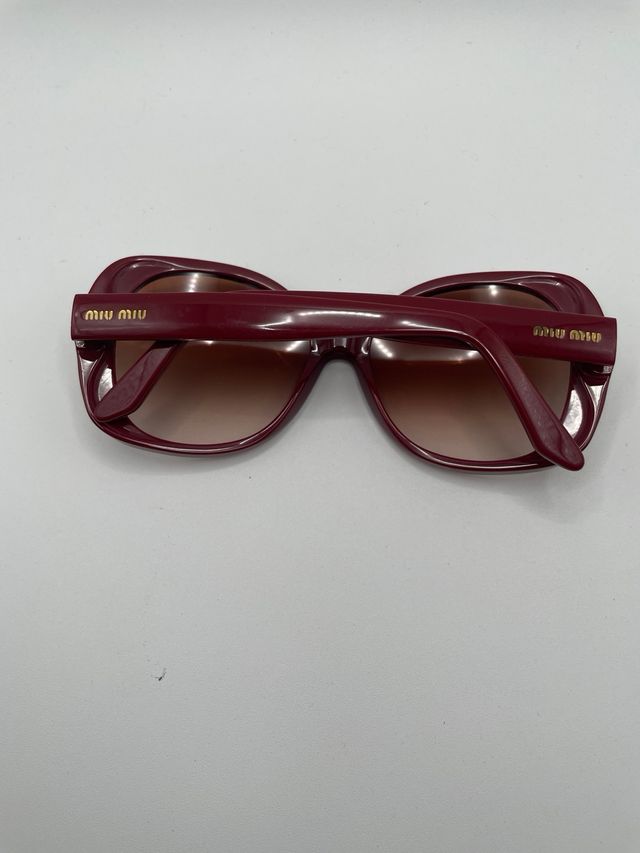 Occhiali da sole Miu Miu Rossi