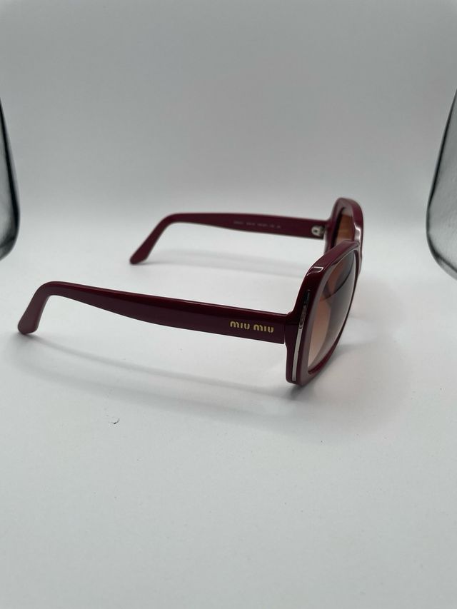 Occhiali da sole Miu Miu Rossi