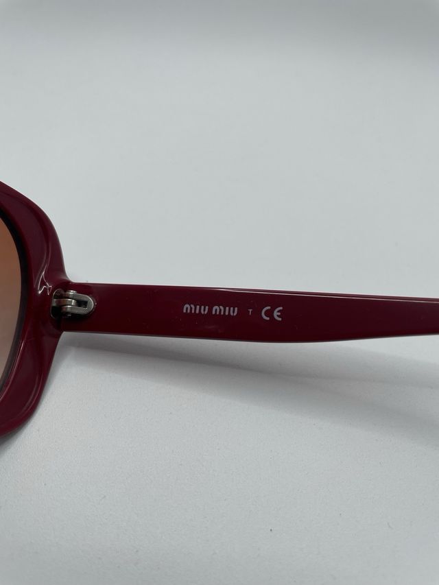 Occhiali da sole Miu Miu Rossi