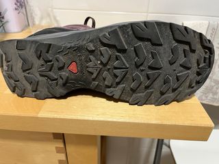 Zapatillas Salomon Senderismo Negro/Rosa