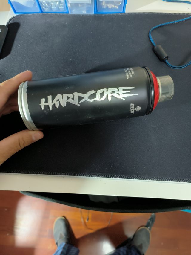 Spray Pintura MTN Hardcore Rojo