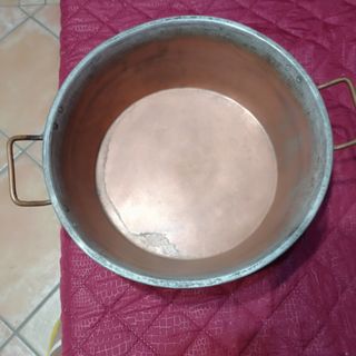 Pentola vintage in rame
