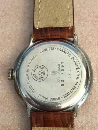 Reloj Cauny Prima 15 rubíes