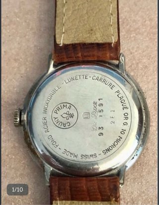 Reloj Cauny Prima 15 rubíes