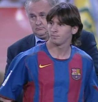 Camiseta FC Barcelona Messi Debut OFICIAL