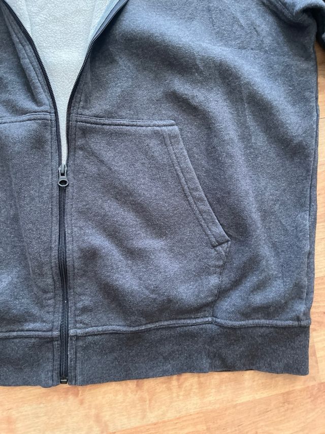 Sudadera Puma Cremallera Gris Talla XL