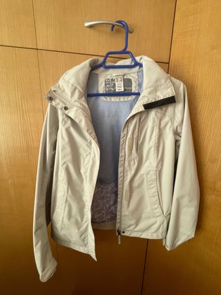 Chaqueta cortavientos Quechua Beige