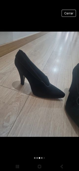 Zapatos Balenciaga Ante Negros Talla 36