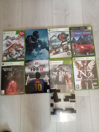 Cada juego 5 euros Lote 8 Videojuegos Xbox 360