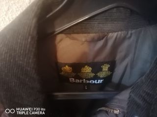 Chaqueta Barbour acolchada gris