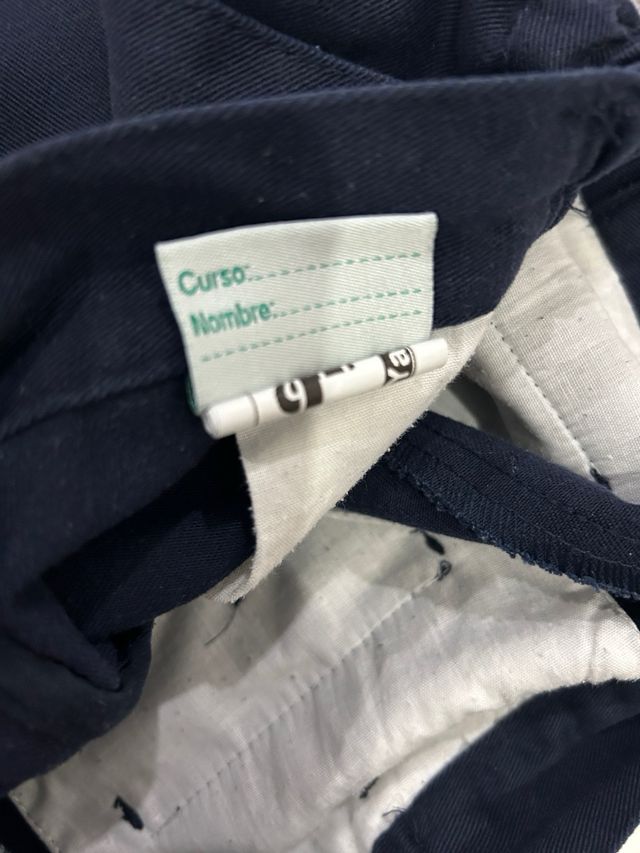 Pantalón corto uniforme T 12 Diocesano- Santa Cruz