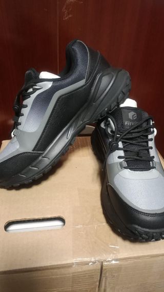 Zapatillas FitVille Negras y Grises