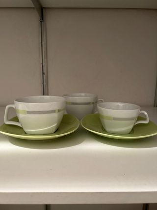 Juego de tazas de Mechas