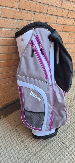 Juego Palos Golf Señora Wilson + Bolsa