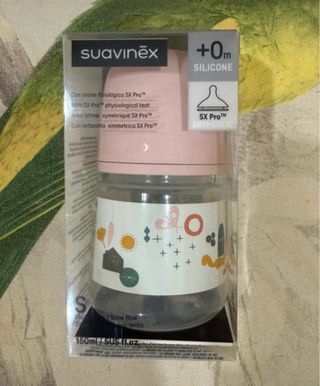 Biberón Suavinex SX Pro 150ml Silicona +0m