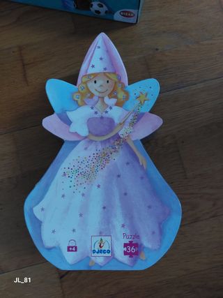Puzzle Hada Madrina 36 piezas Djeco
