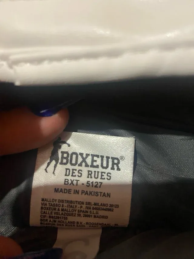 Guantoni Boxe Boxeur Des Rues 10oz Rossi
