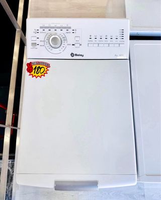 LAVADORA CARGA SUPERIOR BALAY 6KG 1200RPM A+ ENVIO