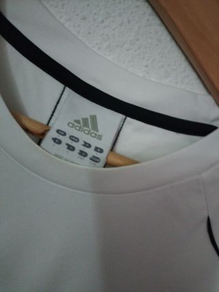 Camiseta Adidas Deportiva Blanca Talla L